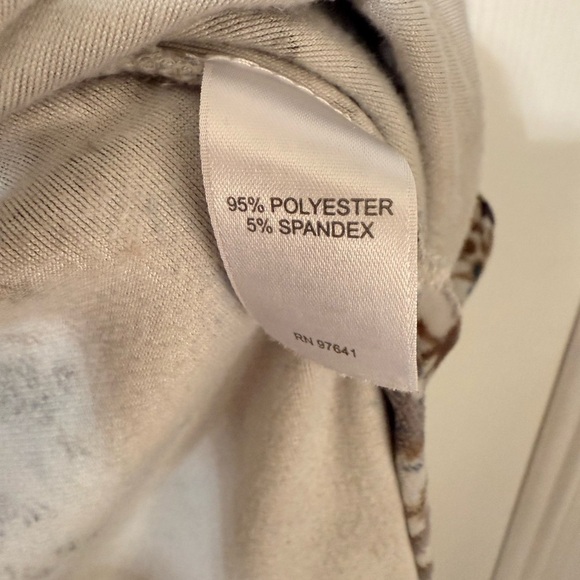 Pure Jill J. Jill Women’s Stretch Soft Velour Tunic Blouse Multicolor Floral XS - Picture 3 of 13